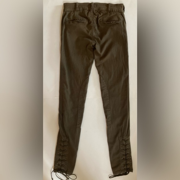 Current Elliott Lace Up Jodpur Legging Jean Olive size 26 - Picture 5 of 5